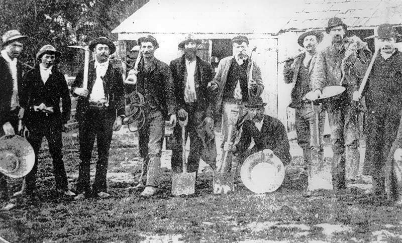 gold miners from the california gold rush