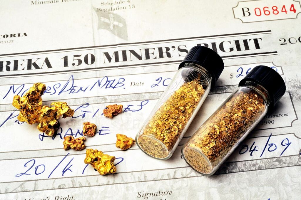 Mining Prepartion - Licenses - finding placer gold deposits